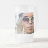 Ich bin wirklich schön mattglas bierglas (VorderseiteRechts)