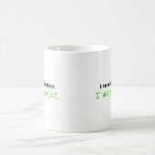 Ich bin Wissenschaftlerin Kaffeetasse (Mittel)