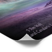 Ich bin Wolf Art Poster/Print Poster (Ecke)