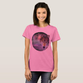 Ich bin Wolf-Kunst-T - Shirt (Vorne ganz)