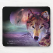 Ich bin Wolf Mousepad (Vorne)
