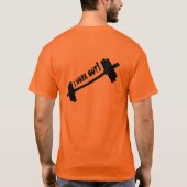 Ich bin XC und ich kenne es: Cross Country-Betrieb T-Shirt (Rückseite)