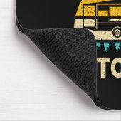 Ich bin Y und ich ziehe es Camper Rv  Mousepad (Ecke)