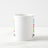 Ich bin zehn Jahre alt Kaffeetasse (Mittel)