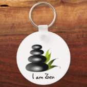 Ich bin Zen Schlüsselanhänger (Vorderseite)