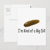 Ich bin ziemlich groß postkarte (Vorne/Hinten)