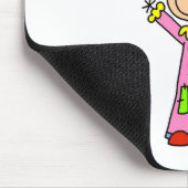 Ich bin ziemlich lustig mousepad (Ecke)