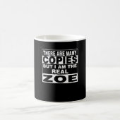 Ich bin Zoe Funny Personalisiertes Geschenk Kaffeetasse (Mittel)