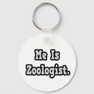 Ich bin Zoologe Schlüsselanhänger