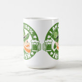 Ich bin zu 100 % irisch kaffeetasse (Mittel)