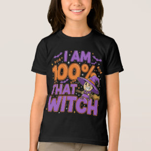 Ich bin zu 100% jener HexenkHalloween-Spaß Tri-Blend Shirt