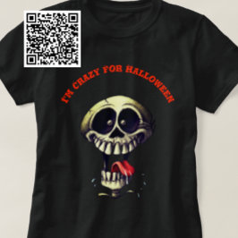 Ich bin zu Halloween verrückt T-Shirt