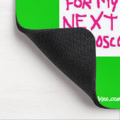 Ich bin zu meinem folgenden Colonoscopy - Mousepad (Ecke)