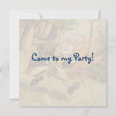 Ich bin zu spät! ~ Aufrufe Einladung (Rückseite)