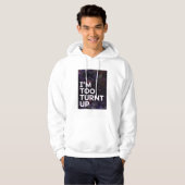 Ich bin zu spät dran hoodie (Vorne ganz)