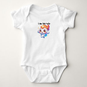 Ich bin zu süß baby strampler