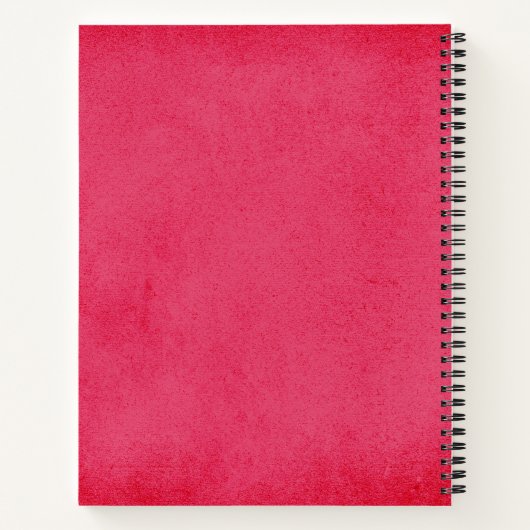 Ich bin zu viel Journaling-Notebook Notizblock (Rückseite)