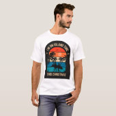 "Ich bin zu Weihnachten auf der Insel." T-Shirt (Vorne ganz)
