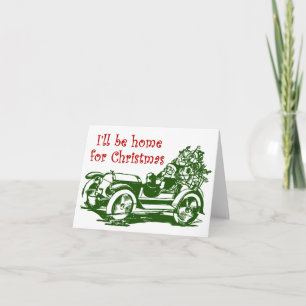 Ich bin zu Weihnachten Zuhause