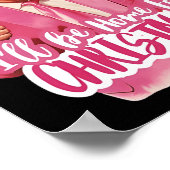 Ich bin zu Weihnachten Zuhause3 Poster (Ecke)