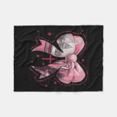 Ich bin zu Weihnachten Zuhause Fleecedecke (Vorderseite (Horizontal))