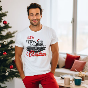 Ich bin zu Weihnachten Zuhause T-Shirt