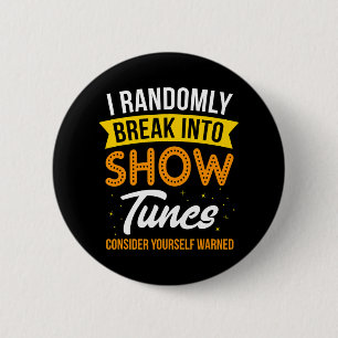 Ich bin zufällig in Tunes I Music Theater ausgebro Button