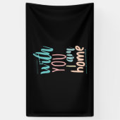 Ich bin Zuhause. Banner (Vertikal)