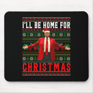 Ich bin Zuhause für Weihnachten Weihnachten Weihna Mousepad