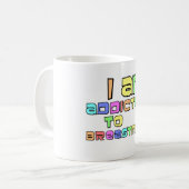 Ich bin zur Brustmilch verpflichtet Kaffeetasse (Vorderseite Links)