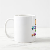 Ich bin zur Brustmilch verpflichtet Kaffeetasse (Links)