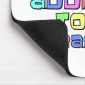 Ich bin zur Brustmilch verpflichtet Mousepad (Ecke)