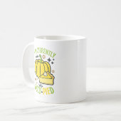 Ich bin zur Zeit OccuPied Funny Pie Erntedank Kaffeetasse (Vorderseite Links)