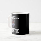Ich bin zur Zeit unmedikiert und unbeaufsichtigt l Kaffeetasse (Vorderseite Links)