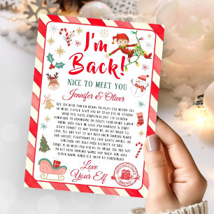 Ich bin zurück Elf Ankunft Brief Rückgabe Elf Weih Einladung