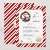 Ich bin zurück Elf Letter Einladung (Vorne/Hinten)