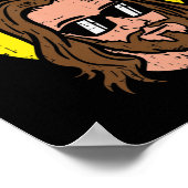 Ich bin zurück Jesus Cooler Gott Christus, religiö Poster (Ecke)