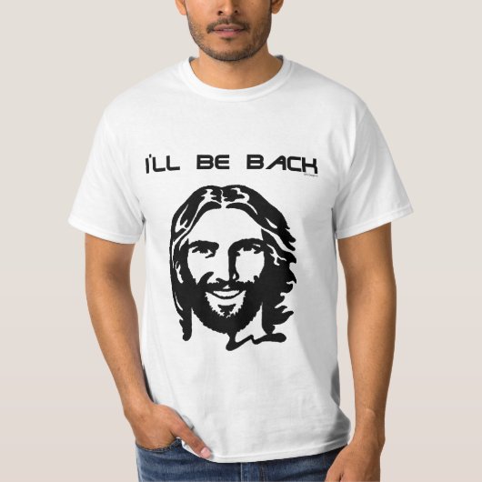 Ich BIN ZURÜCK JESUS-T-SHIRT T-Shirt (Vorderseite)