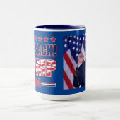 Ich bin zurück zu Trump 2024 Tasse (Zentrum)