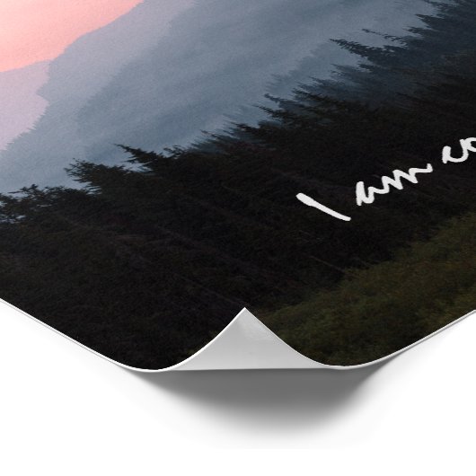 Ich bin zuversichtlich, dass die Landschaft der Be Poster (Ecke)