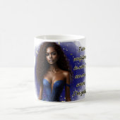 Ich bin zuversichtlich, wer ich bin und wohin ich  kaffeetasse (Mittel)