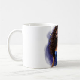 Ich bin zuversichtlich, wer ich bin und wohin ich kaffeetasse