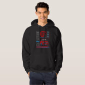 Ich bin zwei Roll Future Racing Car 2 Hoodie (Vorne ganz)