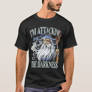 Ich binde den Dunkelheitszauberer Hexe Retro Magi T-Shirt