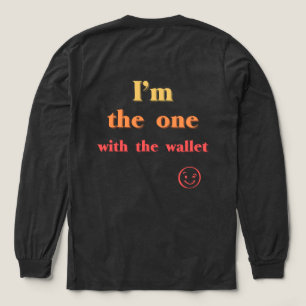 Ich bin's, Beschriftung in drei Farben Tri-Blend Shirt