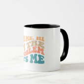 ich bins hallo ich bin das Problem Tasse (VorderseiteRechts)