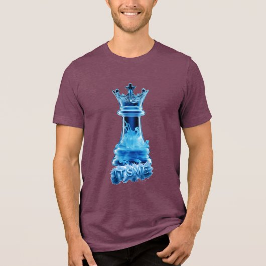 ICH BIN'S Tri-Blend SHIRT (Vorderseite)