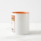 ICH BITTE NUR DAS RAUCHERFREUNDLICHKEITSBEZEICHNIS ZWEIFARBIGE TASSE (Mittel)