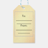 Ich bitte um Entschuldigung für alle Wrapping-Fehl Geschenkanhänger (Rückseite)