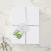 Ich bleibe auf deinem Valentinstag-Geschenktag fes Geschenkanhänger (Mit Garn)